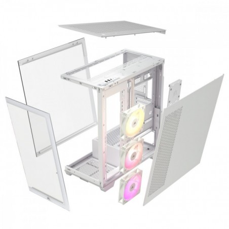 Obudowa 3500X ICUE LINK RGB TG Mid-Tower biała Obudowa 3500X ICUE LINK RGB TG Mid-Tower biała