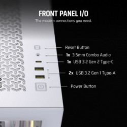 Obudowa 3500X ICUE LINK RGB TG Mid-Tower biała Obudowa 3500X ICUE LINK RGB TG Mid-Tower biała