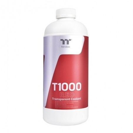 Płyn do zestawów wodnych - T1000 1L Coolant Transparent - Red Płyn do zestawów wodnych - T1000 1L Coolant Transparent - Red