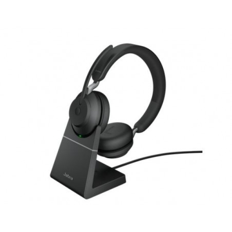 Słuchawki Evolve2 65 Stand Link380c UC Stereo czarne Słuchawki Evolve2 65 Stand Link380c UC Stereo czarne