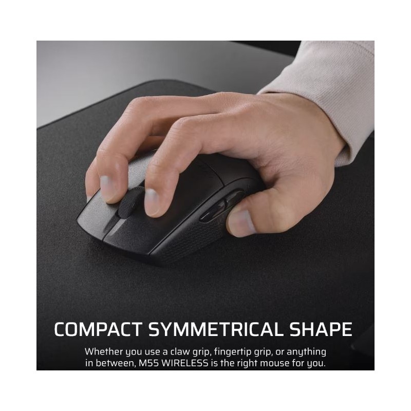 Mysz bezprzewodowa M55 Czarna