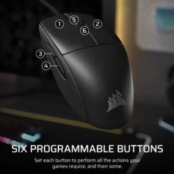Mysz przewodowa M55 czarna Mysz przewodowa M55 czarna