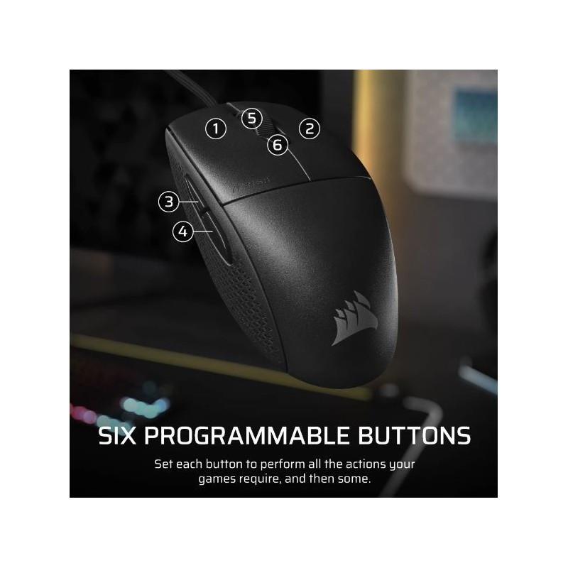 Mysz przewodowa M55 czarna