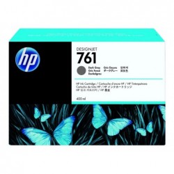HP 761 original ink cartridge dark grey standard capacity 400ml 1-pack HP 761 original ink cartridge dark grey standard capacity 400ml 1-pack