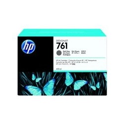HP 761 original ink cartridge dark grey standard capacity 400ml 1-pack HP 761 original ink cartridge dark grey standard capacity 400ml 1-pack