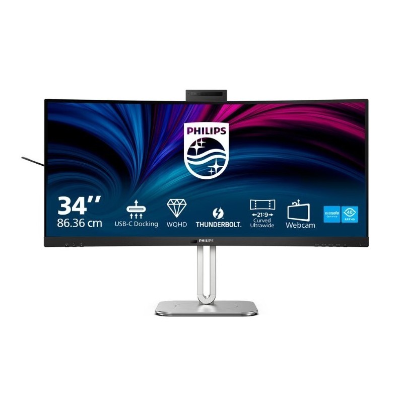 Monitor 34B2U6603CH 34 cale Curved VA HDMIx2 DP HAS Thunderbolt RJ45