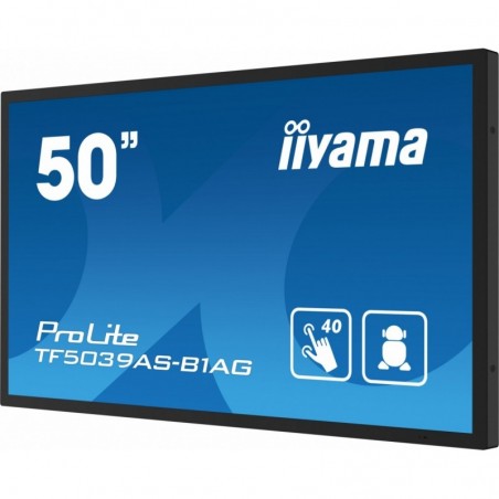 Monitor 50 cali TF5039AS-B1AG, VA,4K,HDMIx2,DP,RJ45,3xUSB,2x10W, ANDROID,24/7,IP65 Monitor 50 cali TF5039AS-B1AG, VA,4K,HDMIx2,DP,RJ45,3xUSB,2x10W, ANDROID,24/7,IP65