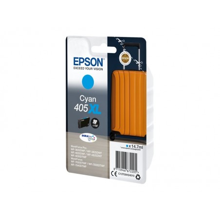 EPSON Singlepack Cyan 405XL DURABrite Ultra Ink EPSON Singlepack Cyan 405XL DURABrite Ultra Ink