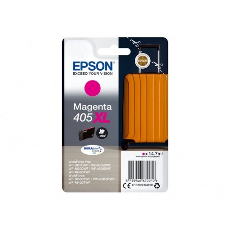 EPSON Singlepack Magenta 405XL DURABrite Ultra Ink EPSON Singlepack Magenta 405XL DURABrite Ultra Ink