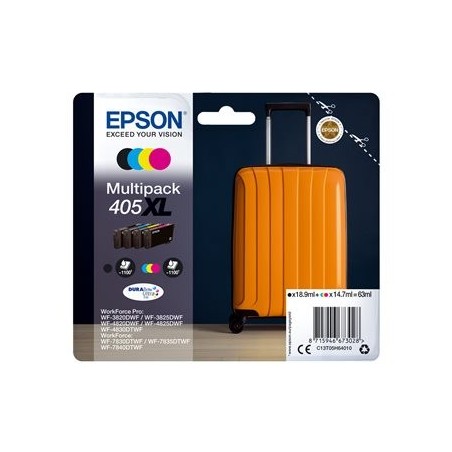 EPSON Multipack 4-colours 405XL DURABrite Ultra Ink EPSON Multipack 4-colours 405XL DURABrite Ultra Ink