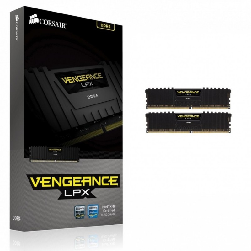 DDR4 Vengeance LPX 32GB/2400(2*16GB) CL14-16-16-31 BLACK 1,20V  XMP 2.0