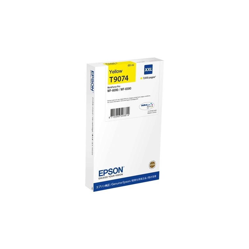 EPSON WF-6xxx Ink Cartridge Yellow XXL EPSON WF-6xxx Ink Cartridge Yellow XXL