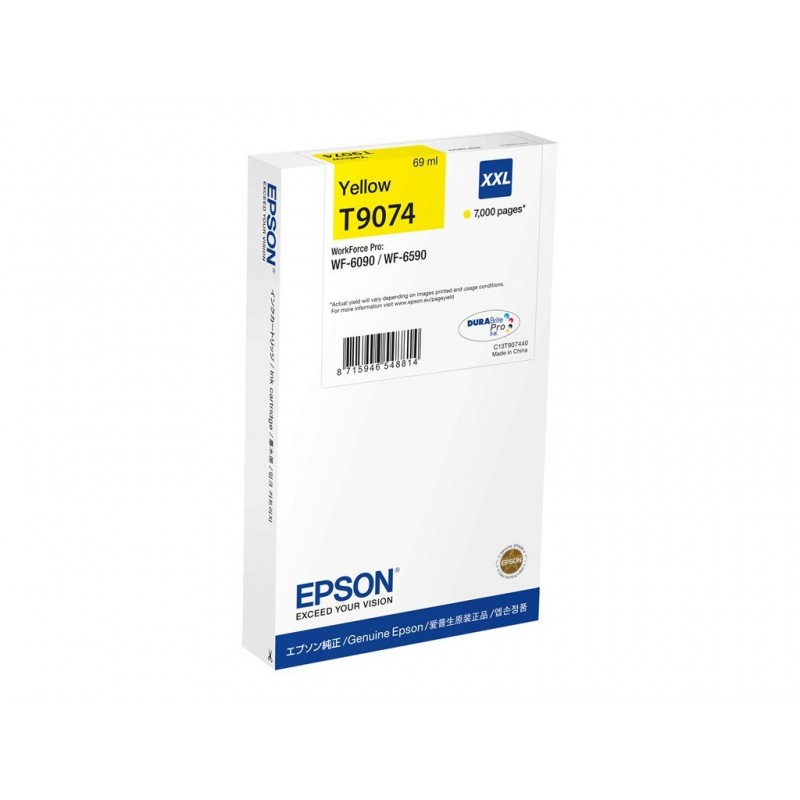EPSON WF-6xxx Ink Cartridge Yellow XXL EPSON WF-6xxx Ink Cartridge Yellow XXL