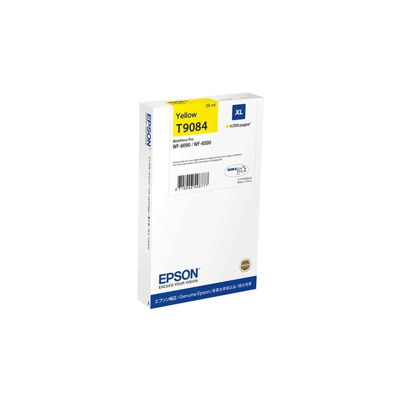 EPSON WF-6xxx Ink Cartridge Yellow XL EPSON WF-6xxx Ink Cartridge Yellow XL