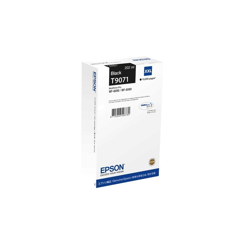 EPSON WF-6xxx Ink Cartridge Black XXL EPSON WF-6xxx Ink Cartridge Black XXL
