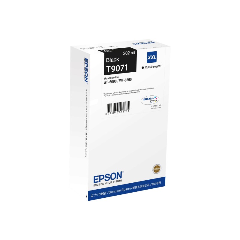 EPSON WF-6xxx Ink Cartridge Black XXL EPSON WF-6xxx Ink Cartridge Black XXL