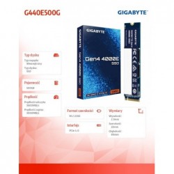 Dysk Gen4 4000E SSD M.2 2280 3600/3000MB/s Dysk Gen4 4000E SSD M.2 2280 3600/3000MB/s