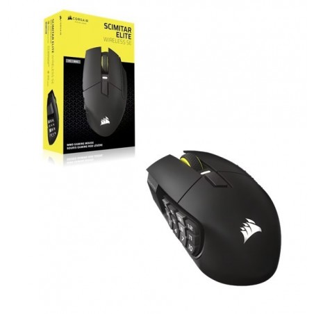Mysz bezprzewodowa Scimitar Elite Wireless SE Gun Metal 33000 DPI  Mysz bezprzewodowa Scimitar Elite Wireless SE Gun Metal 33000 DPI