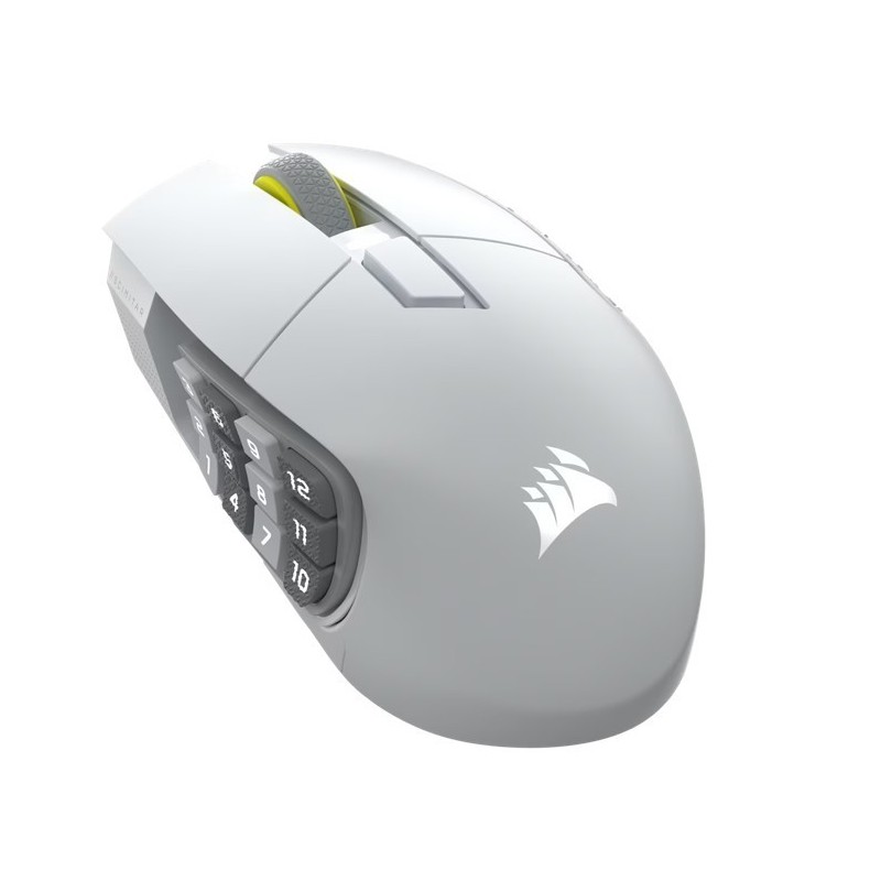 Mysz bezprzewodowa Scimitar Elite Wireless SE White 33000 DPI  Mysz bezprzewodowa Scimitar Elite Wireless SE White 33000 DPI