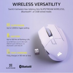 Mysz bezprzewodowa Scimitar Elite Wireless SE White 33000 DPI  Mysz bezprzewodowa Scimitar Elite Wireless SE White 33000 DPI