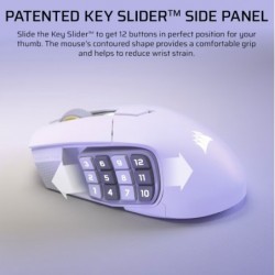 Mysz bezprzewodowa Scimitar Elite Wireless SE White 33000 DPI  Mysz bezprzewodowa Scimitar Elite Wireless SE White 33000 DPI
