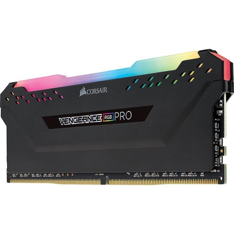Pamięć do PC DDR4 Vengeance PRO RGB dla Intel XMP Certified 16GB/3200(2*8GB) czarna CL16