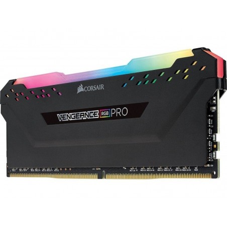 Pamięć do PC DDR4 Vengeance PRO RGB dla Intel XMP Certified 16GB/3200(2*8GB) czarna CL16 Pamięć do PC DDR4 Vengeance PRO RGB dla Intel XMP Certified 16GB/3200(2*8GB) czarna CL16