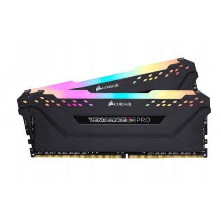Pamięć DDR4 AMD Ryzen Vengeance 16GB/3600 (2*8GB) BLACK RGB CL18 Pamięć DDR4 AMD Ryzen Vengeance 16GB/3600 (2*8GB) BLACK RGB CL18