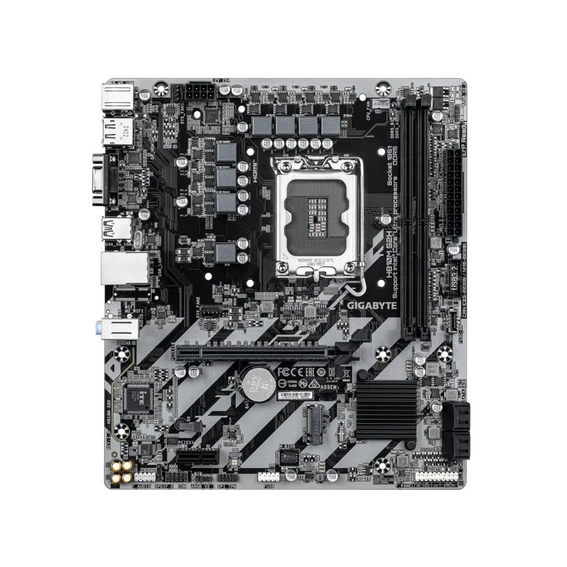 Płyta główna H810M S2H s1851 2DDR5 DP/HDMI/DSUB mATX 