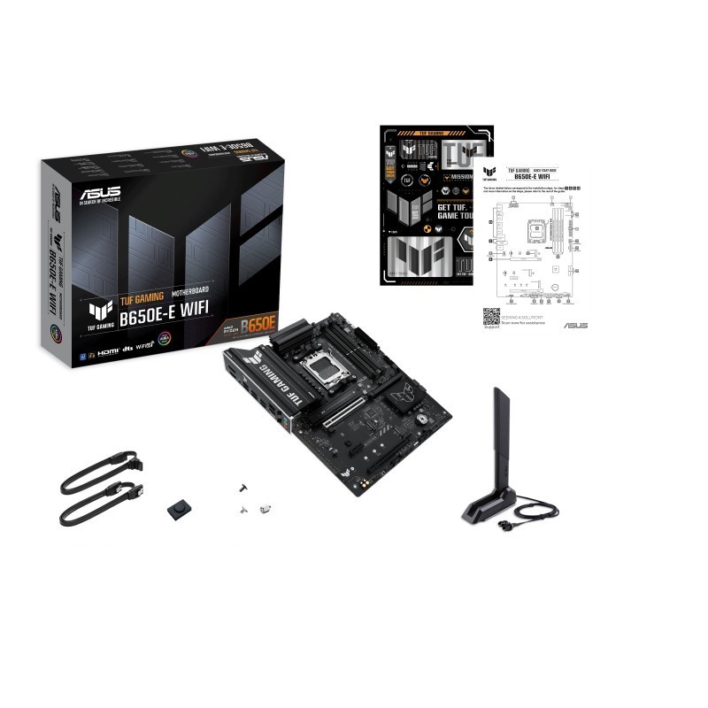 Płyta główna TUF GAMING B650E-E WIFI AM5 4DDR5 HDMI/DP ATX 