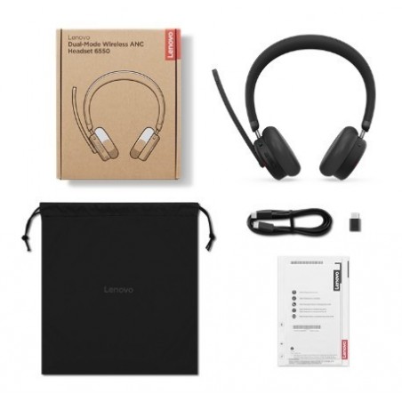 Słuchawki bezprzewodowe Dual-Mode ANC 6550 USB-C  Słuchawki bezprzewodowe Dual-Mode ANC 6550 USB-C