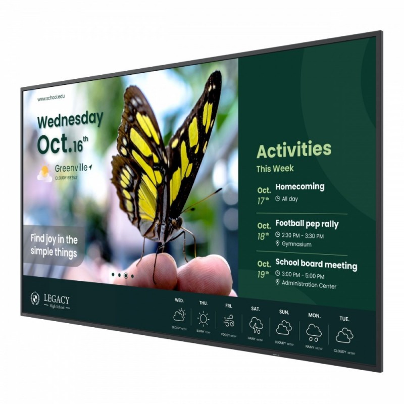 Monitor wielkoformatowy 55 cali ST5504 LED 4K/4500:1/ANDROID Monitor wielkoformatowy 55 cali ST5504 LED 4K/4500:1/ANDROID