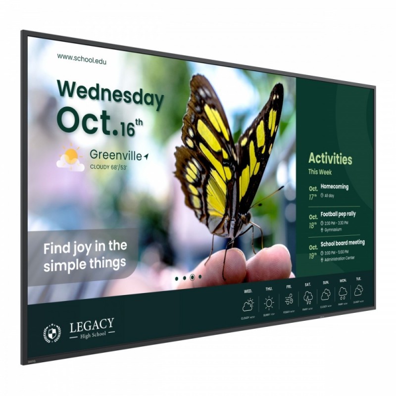 Monitor wielkoformatowy 55 cali ST5504 LED 4K/4500:1/ANDROID Monitor wielkoformatowy 55 cali ST5504 LED 4K/4500:1/ANDROID