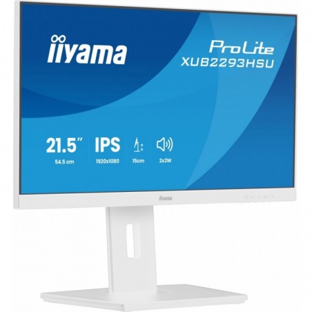 Monitor 22 cale XUB2293HSU-W7 IPS, 100Hz, Pivot, HAS(150mm), 300cd,   BIAŁY  Monitor 22 cale XUB2293HSU-W7 IPS, 100Hz, Pivot, HAS(150mm), 300cd,   BIAŁY