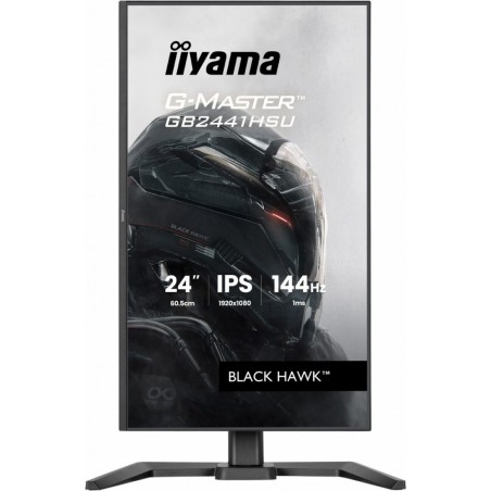 Monitor 23,8 cala GB2441HSU-B1 IPS,FHD,144Hz,1ms,2xUSB,350cd,HDMI,DP,HAS (150) PIVOT  Monitor 23,8 cala GB2441HSU-B1 IPS,FHD,144Hz,1ms,2xUSB,350cd,HDMI,DP,HAS (150) PIVOT