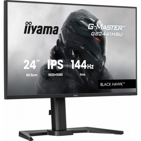 Monitor 23,8 cala GB2441HSU-B1 IPS,FHD,144Hz,1ms,2xUSB,350cd,HDMI,DP,HAS (150) PIVOT  Monitor 23,8 cala GB2441HSU-B1 IPS,FHD,144Hz,1ms,2xUSB,350cd,HDMI,DP,HAS (150) PIVOT