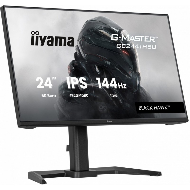 Monitor 23,8 cala GB2441HSU-B1 IPS,FHD,144Hz,1ms,2xUSB,350cd,HDMI,DP,HAS (150) PIVOT  Monitor 23,8 cala GB2441HSU-B1 IPS,FHD,144Hz,1ms,2xUSB,350cd,HDMI,DP,HAS (150) PIVOT