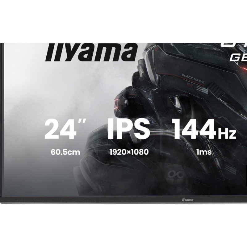 Monitor 23,8 cala GB2441HSU-B1 IPS,FHD,144Hz,1ms,2xUSB,350cd,HDMI,DP,HAS (150) PIVOT  Monitor 23,8 cala GB2441HSU-B1 IPS,FHD,144Hz,1ms,2xUSB,350cd,HDMI,DP,HAS (150) PIVOT