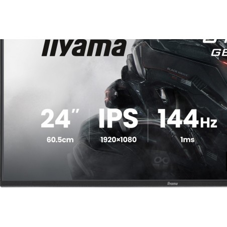 Monitor 23,8 cala GB2441HSU-B1 IPS,FHD,144Hz,1ms,2xUSB,350cd,HDMI,DP,HAS (150) PIVOT  Monitor 23,8 cala GB2441HSU-B1 IPS,FHD,144Hz,1ms,2xUSB,350cd,HDMI,DP,HAS (150) PIVOT