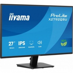 Monitor 27 cali X2792QSU-B1 IPS,QHD,120Hz,HDMI,DP, 350cd,1500:1,      cienkie ramki, 2xUSB 3.2, ErP B  Monitor 27 cali X2792QSU-B1 IPS,QHD,120Hz,HDMI,DP, 350cd,1500:1,      cienkie ramki, 2xUSB 3.2, ErP B