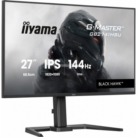 Monitor 27 cali GB2741HSU-B1 IPS,FHD,144Hz,1ms,2xUSB,350cd,HDMI,DP,  HAS (150) PIVOT  Monitor 27 cali GB2741HSU-B1 IPS,FHD,144Hz,1ms,2xUSB,350cd,HDMI,DP,  HAS (150) PIVOT