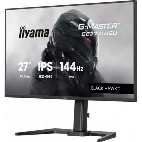 Monitor 27 cali GB2741HSU-B1 IPS,FHD,144Hz,1ms,2xUSB,350cd,HDMI,DP,  HAS (150) PIVOT  Monitor 27 cali GB2741HSU-B1 IPS,FHD,144Hz,1ms,2xUSB,350cd,HDMI,DP,  HAS (150) PIVOT