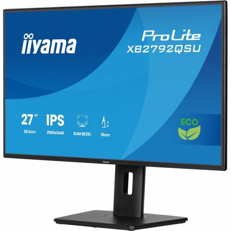 Monitor 27 cali XB2792QSU-B1   IPS,QHD, HAS (150) PIVOT,              120Hz,HDMI,DP, 350cd,1500:1, cienkie ramki, 2xUSB 3.2, ErP Monitor 27 cali XB2792QSU-B1   IPS,QHD, HAS (150) PIVOT,              120Hz,HDMI,DP, 350cd,1500:1, cienkie ramki, 2xUSB 3.2, ErP