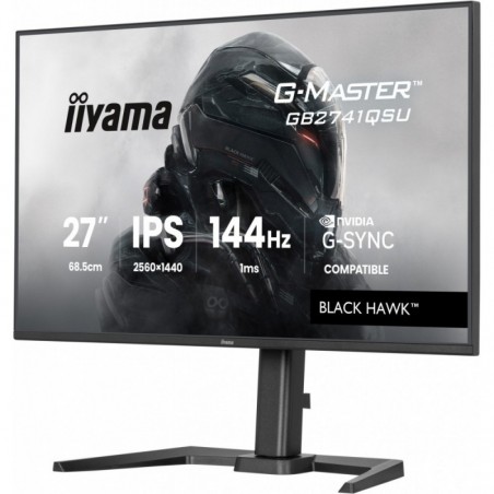 Monitor 27 cali GB2741QSU-B1 IPS,QHD,144Hz,1ms,2xUSB,                Adaptive G-SYNC,HDMI,DP,350cd, HAS (150) PIVOT  Monitor 27 cali GB2741QSU-B1 IPS,QHD,144Hz,1ms,2xUSB,                Adaptive G-SYNC,HDMI,DP,350cd, HAS (150) PIVOT