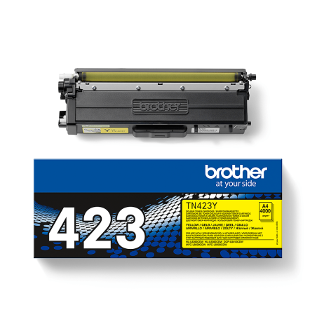 Brother Toner TN-423Y Yellow - Toner do Brother - Drukarki.pl Brother Toner TN-423Y Yellow - Toner do Brother - Drukarki.pl