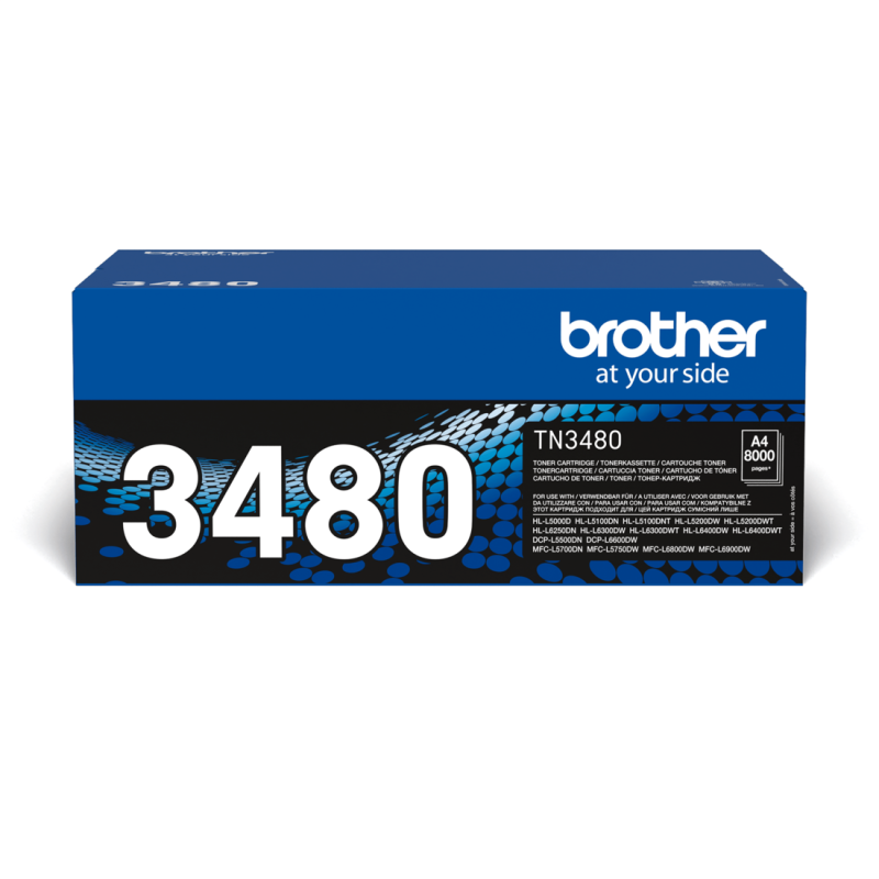 Brother Toner TN-3480 Black - Toner do Brother - Drukarki.pl