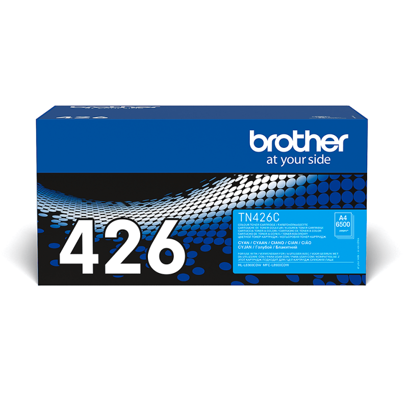 Toner Brother TN-426C Cyan - 6500 Stron | Drukarki.pl