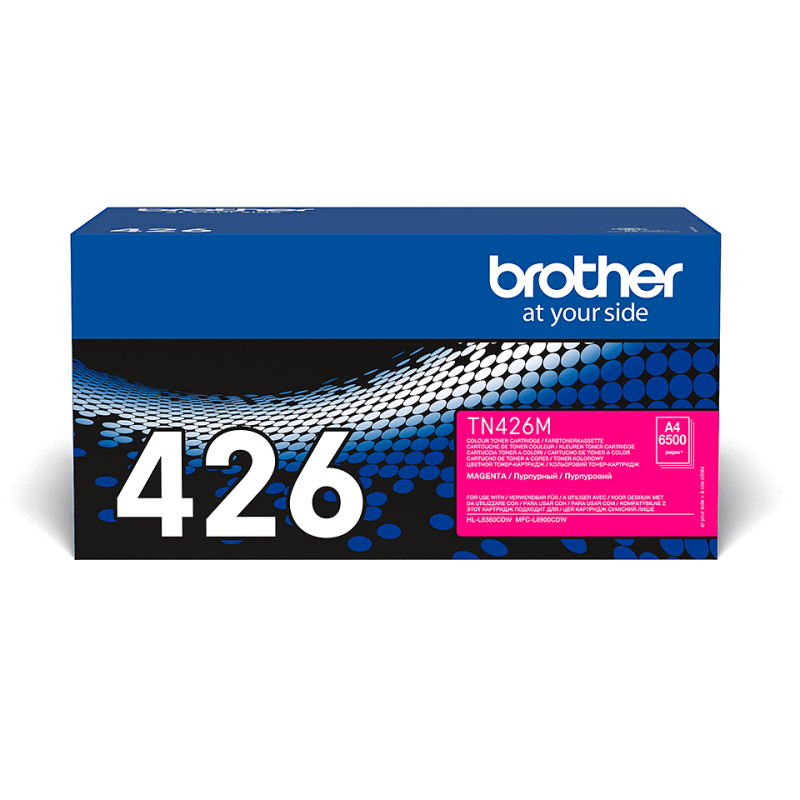 Toner Brother TN-426M Magenta - 6500 Stron | Drukarki.pl Toner Brother TN-426M Magenta - 6500 Stron | Drukarki.pl
