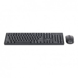 GEMBIRD KBS-W-01 Klawiatura bezprzewodowa z myszką nano odbiornik czarna GEMBIRD KBS-W-01 Klawiatura bezprzewodowa z myszką nano odbiornik czarna
