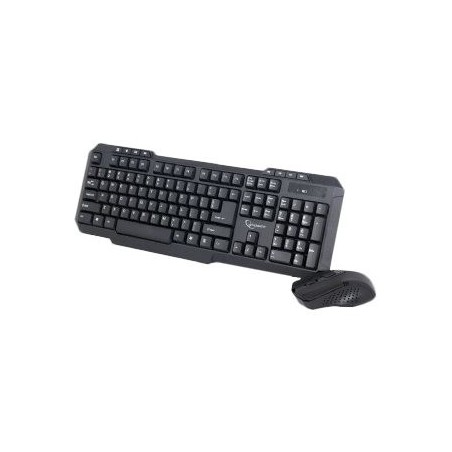 GEMBIRD KBS-WM-02 Klawiatura bezprzewodowa multimedialna z myszą nano odbiornik